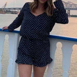 Long sleeve romper